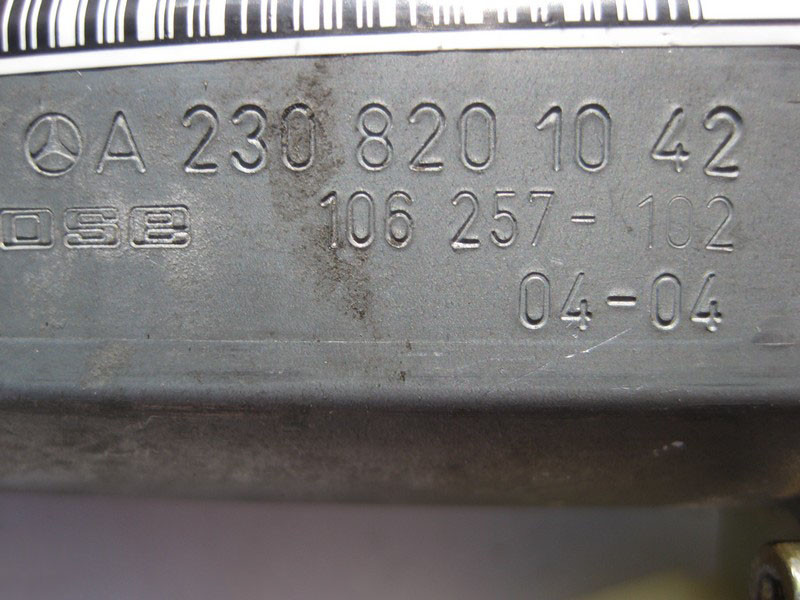 Mercedes-Benz  A2308201042 Моторчик склопідйомника лівих дверей CLK C209 CL C215 SL R230 Одеса - фото 3