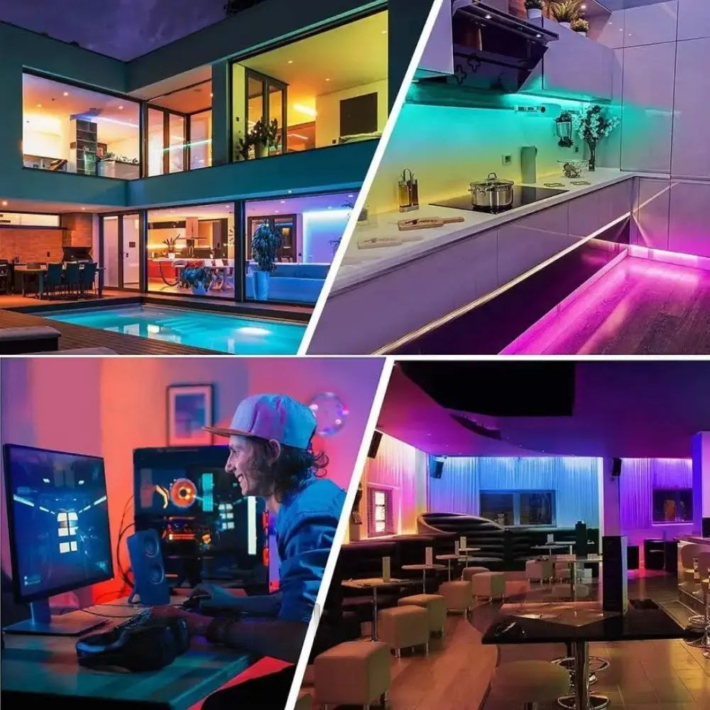 Світлодіодна стрічка RGB3528 на 10м від USB + пульт ДК SBR Київ - фото 2