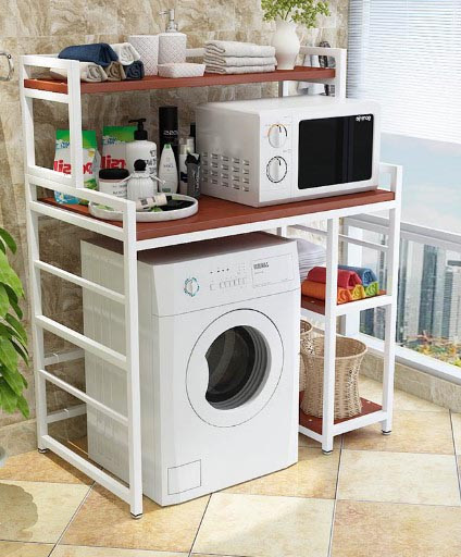 Стеллаж над стиральной машиной 
