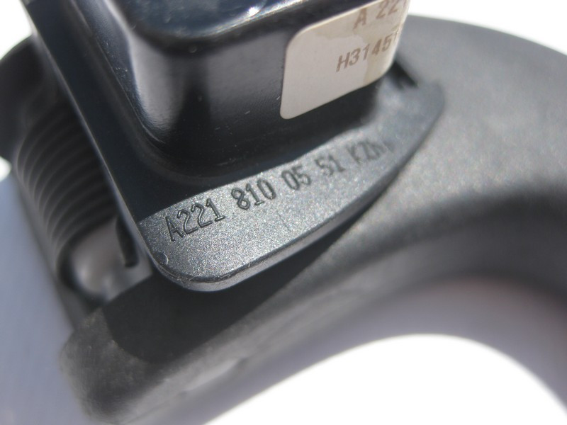 Mercedes-Benz  A2218100551 9051 Стельова ручка чорна задня S-Class W221 Одесса - изображение 3