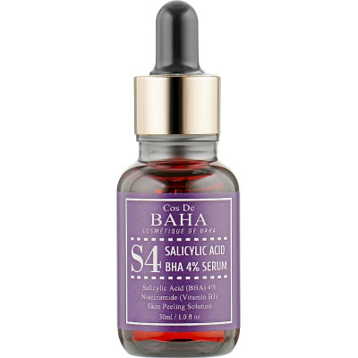 Сыворотка для лица Cos De BAHA Salicylic Acid 4% Serum 30 мл (8809240318225) Винница - изображение 1