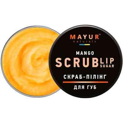 Скраб для губ Mayur Mango Lip Sugar Scrub Манговий десерт 15 г (4820230953251) Вінниця
