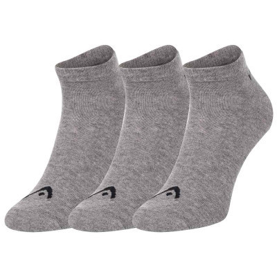 Носки Head Sneaker 3P Unisex 761010001-400 3 пари Сірий 35-38 (8718824272436) Винница - изображение 1