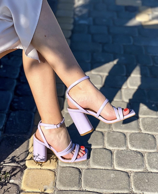 SANTINI Босоніжки жіночі SANTINI 957381-118 лаванда (літо, шкіра натуральна) (5081) 35р.36р. Коломия - фото 3