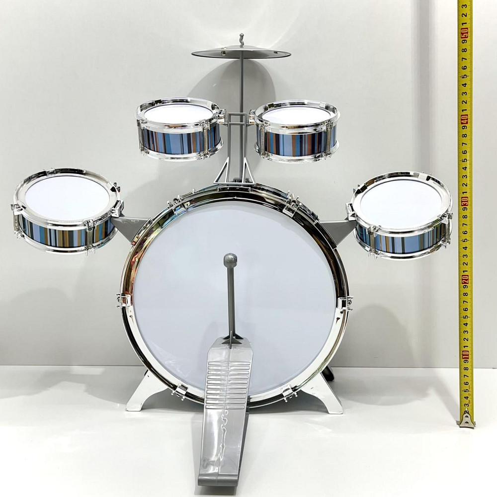 Барабанна установка 5 барабанів з паличками та стільчиком (2042T) Чернигов - изображение 2