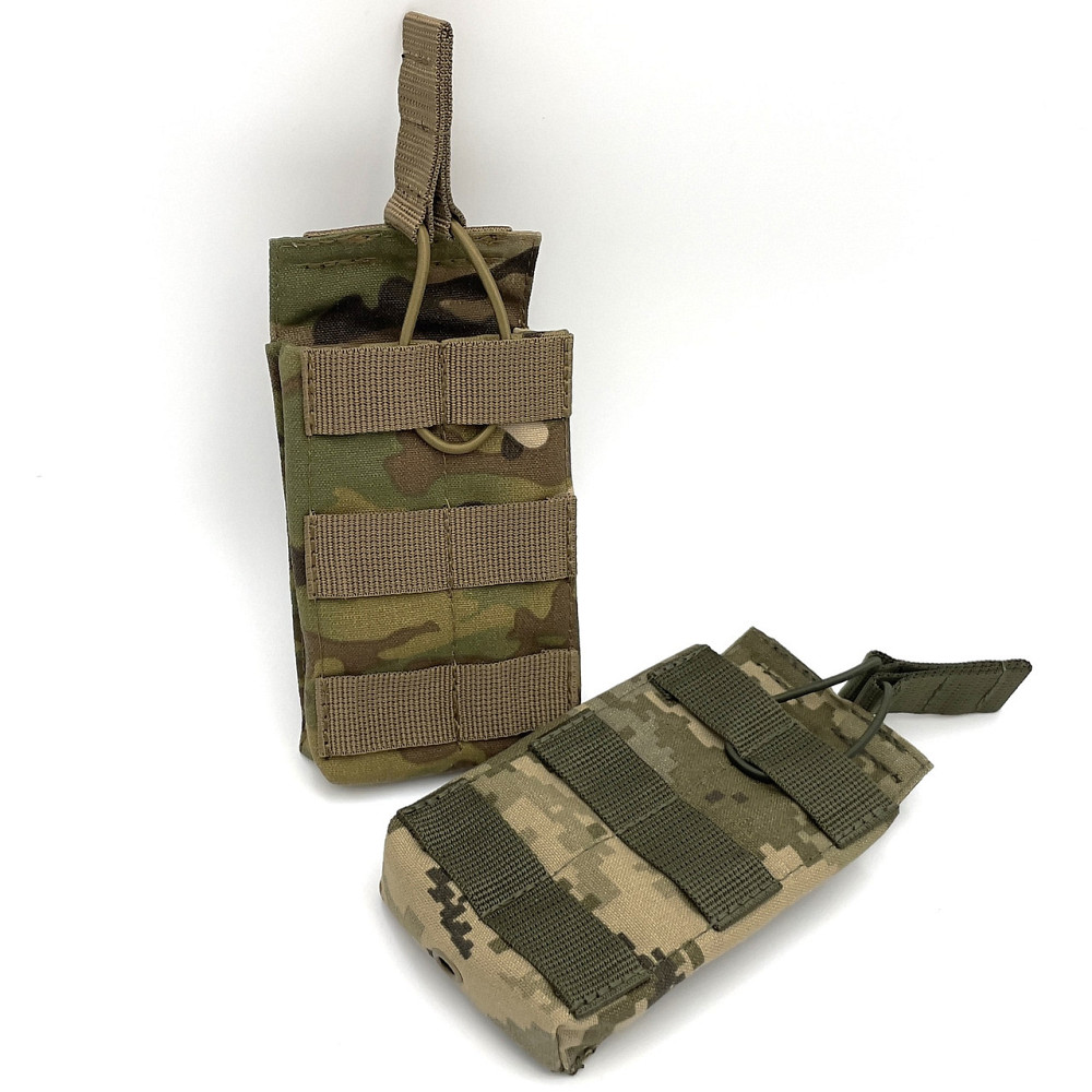 Підсумок м'який для одного магазину АК IRR Cordura 500 D Мультикам (coyote) Запоріжжя - фото 4