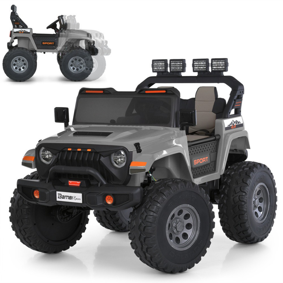 Дитячий електромобіль Джип M 6204EBLR-11(24V) до 60 кг Вінниця - фото 1