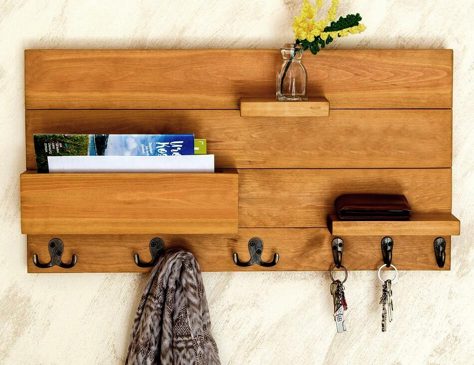 Ключница деревянная 