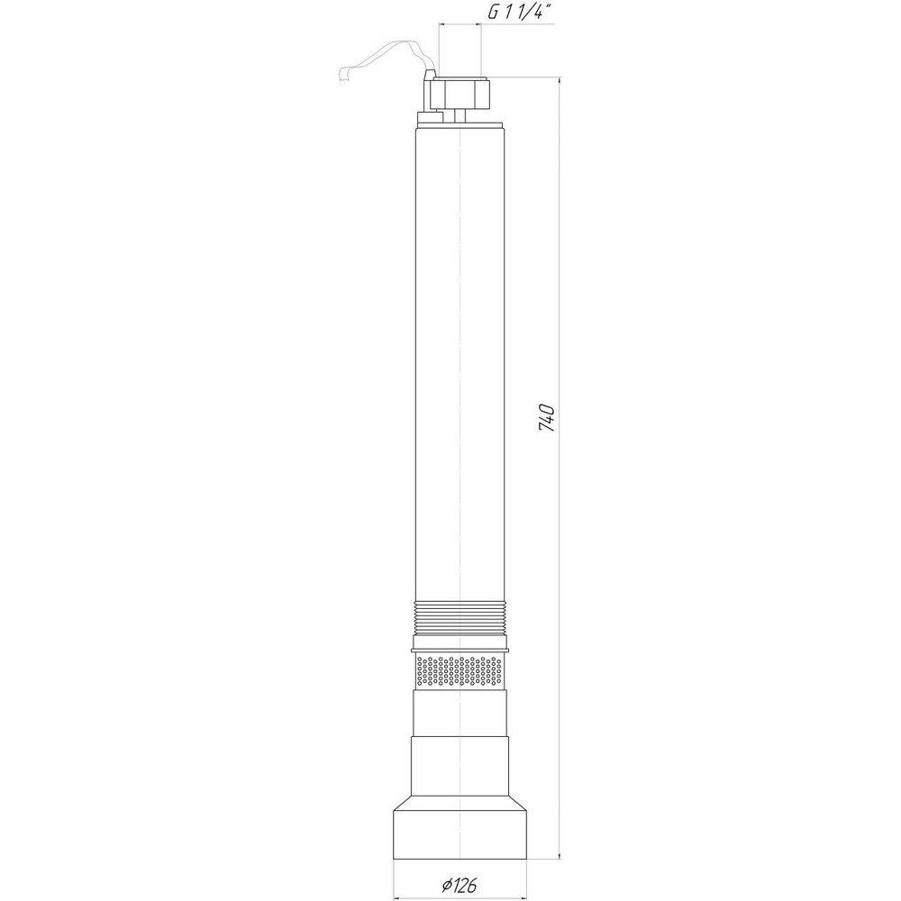 Насос колодезный OPTIMA OP 5,1 - 56/7 0,8кВт (000017448) Киев - изображение 6