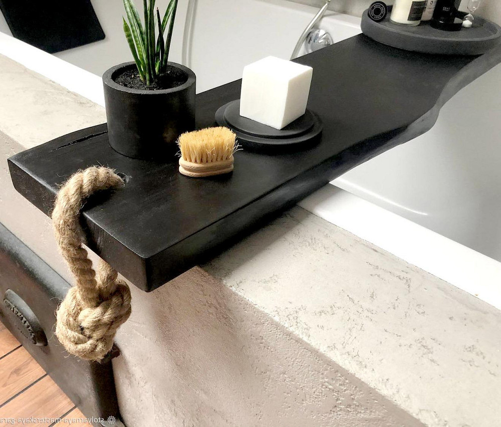 Столик полиця для ванної "Манбід" венге Миколаїв - фото 2