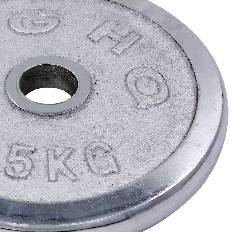 Диск хромований 15 кг 52 мм HIGHQ-1457-15B Київ - фото 2