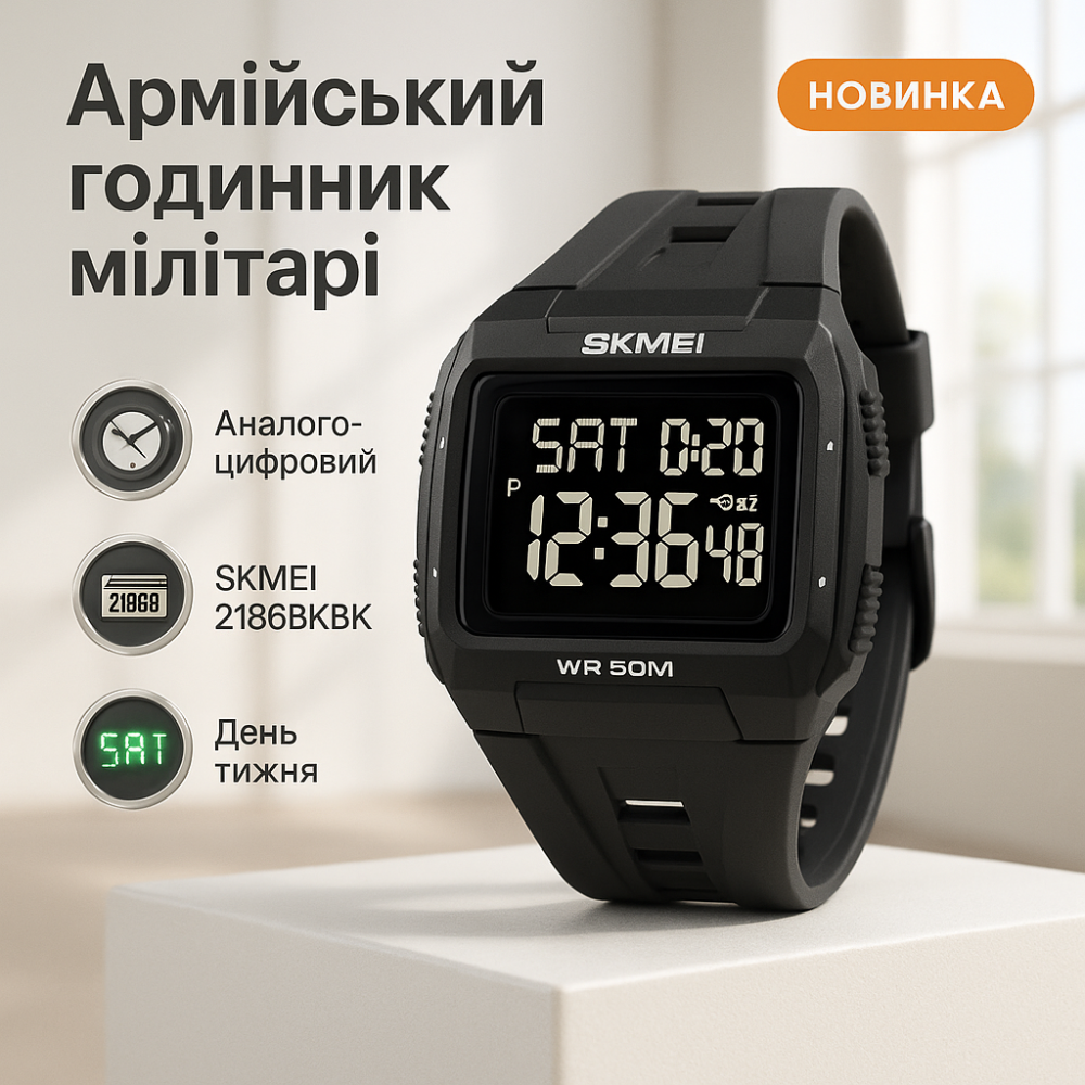 Мужские водостойкие кварцевые часы, Наручные часы с электронным механизмом Брендовые мужские ZC-81 Львов - изображение 4