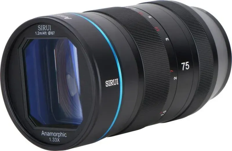 Об'єктив SIRUI Anamorphic Об'єктив 1,33x 75mm f/1.8 E-Mount Київ - фото 1
