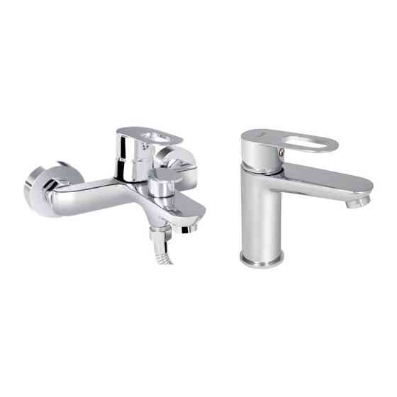 Набор смесителей Latwa 001 + Latwa 006 Chrome Киев