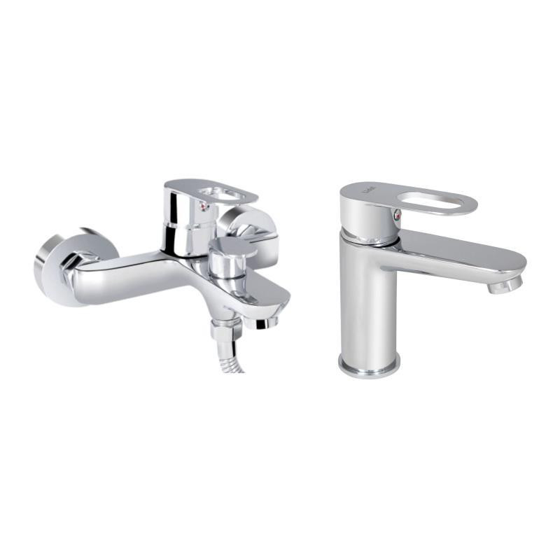 Набор смесителей Latwa 001 + Latwa 006 Chrome Киев - изображение 1