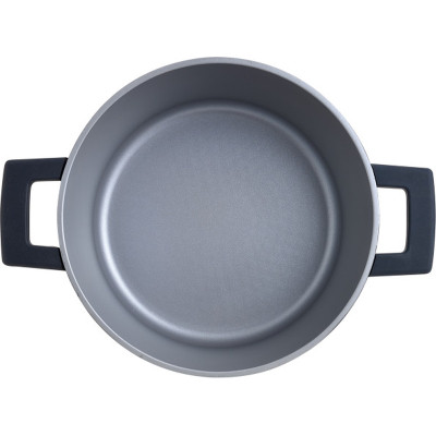 Каструля MasterPro Indigo з кришкою 24 см 4,5 л (BGMP-7979) Вінниця - фото 4