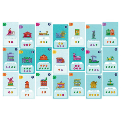 Настільна гра Games 7 Days Карткове Місто (Point City) (укр.) (PCT01UA) Вінниця - фото 5