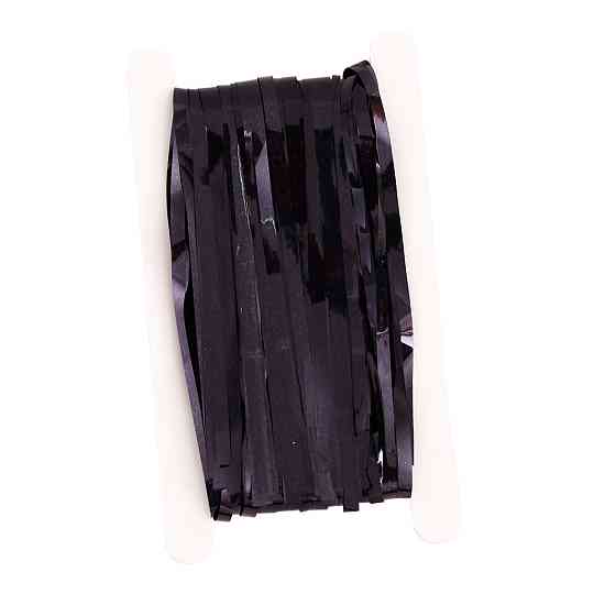 Дождик для фотозоны с голограммой для праздника 245 на 92 см черный Киев