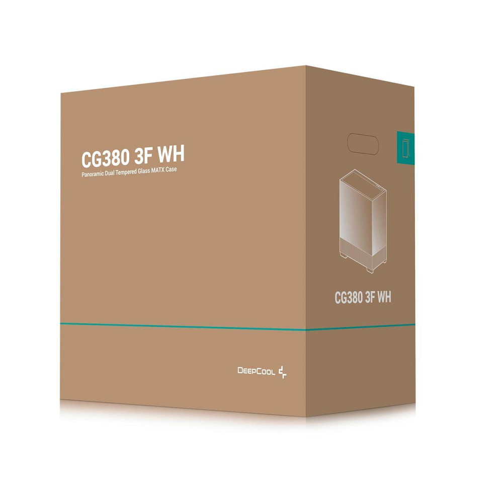 Корпус DeepCool CG380 3F White (R-CG380-WHAGM3-G) без БЖ ( 22161 ) Харків - фото 11