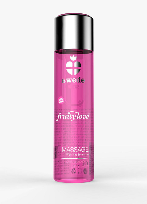 Масажна олія - Swede Fruity Love Pink Grapefruit With Mango, 60 мл Sex Aura Київ - фото 1