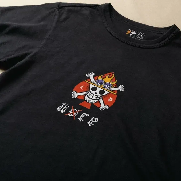 Футболка мужская с принтом Ван Пис Fire Fist Red Edition Размер 48 Anime1051 Днепр - изображение 3