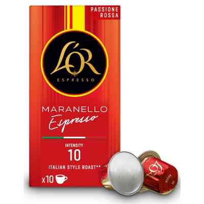 Кофе L'OR Passione Rossa Espresso Maranello в капсулах 10 шт (8711000579022) Винница