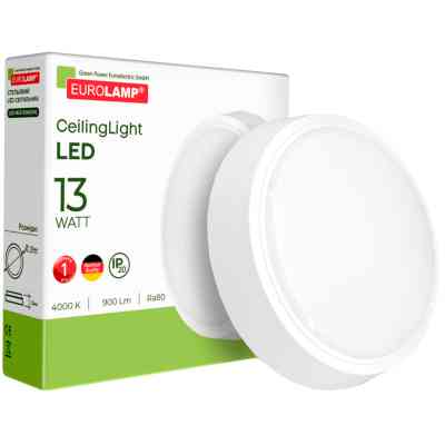 Світильник Eurolamp GM 13W 4000K (LED-NLR-13/40(GM)) Вінниця