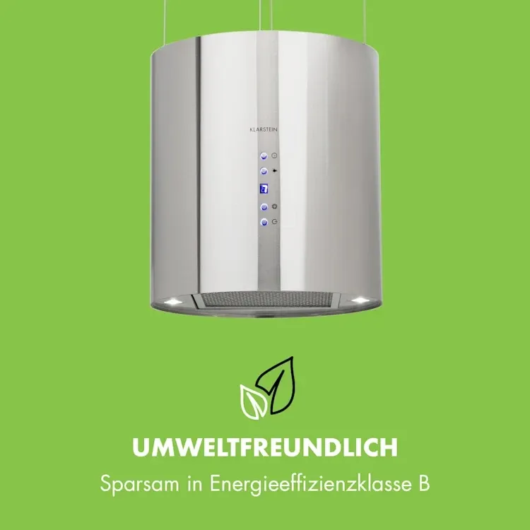 Вытяжка островная Klarstein Barett Island Extractor Hood с пультом из Германии Днепр - изображение 4