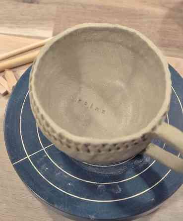 Глина гончарна натуральна з шамотом Sio-2 GRANADA 5кг Киев