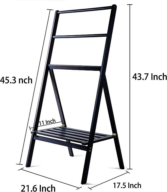 Стійка-вішалка для підлоги "Блаксом" венге Миколаїв - фото 6