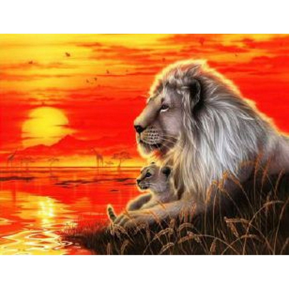 Картина за номерами на дереві 40*50 см 