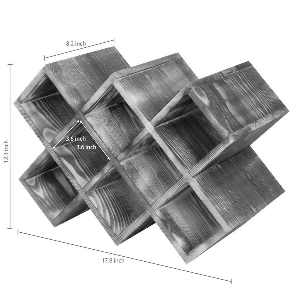 Настольная винная полка 