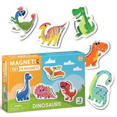 Пазл DoDo Набір магнітів Динозаврики (200257) Вінниця