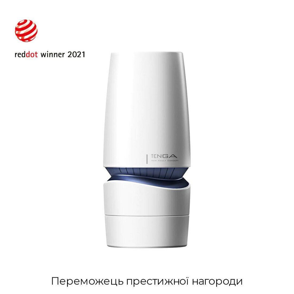 Мастурбатор Tenga - Aero Masturbator Cobalt, інноваційна технологія всмоктування Sex Aura Київ - фото 3