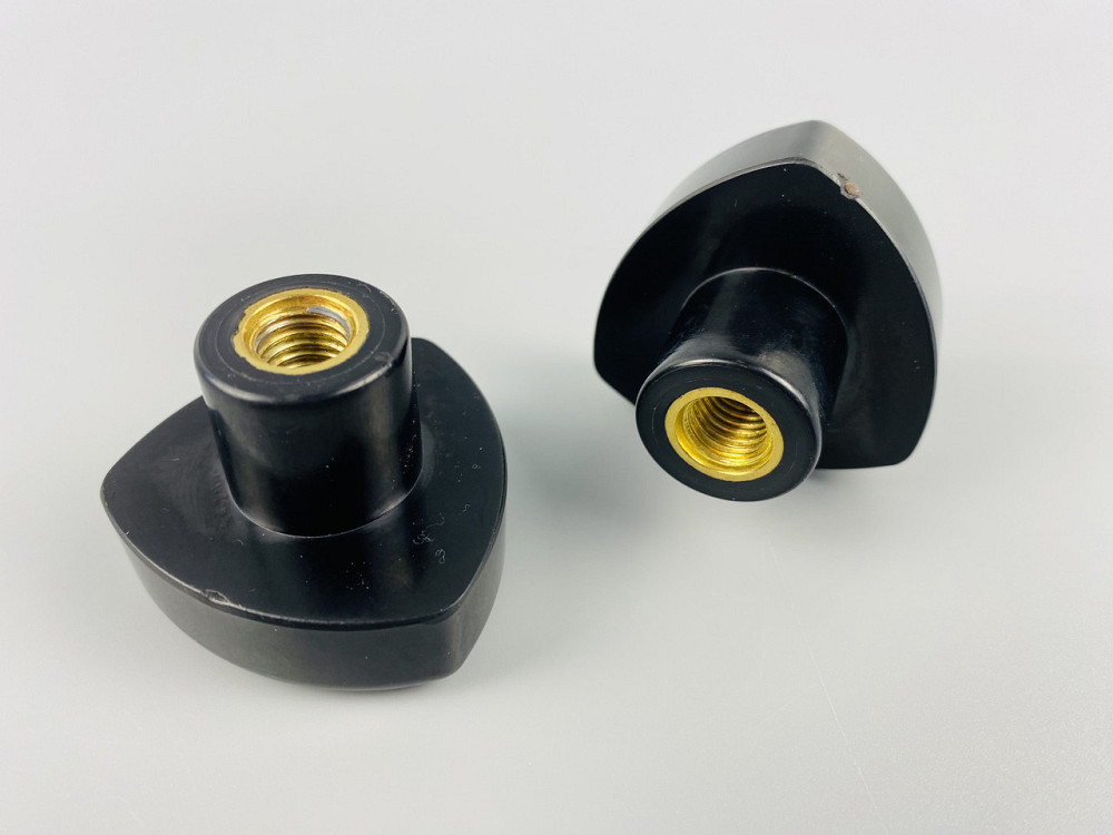 Наконечник важеля універсальний М10, D50 (чорний), латунна втулка різі внутрішня М10 Мукачево - фото 7