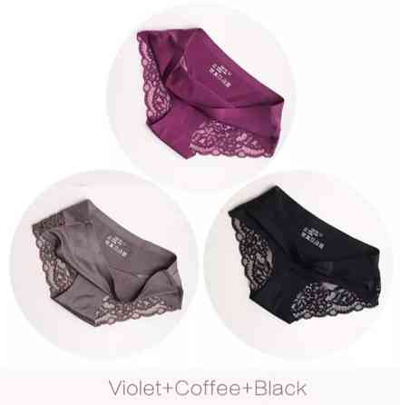 Женские бесшовные трусы 4XL черный хаки бордовый Киев