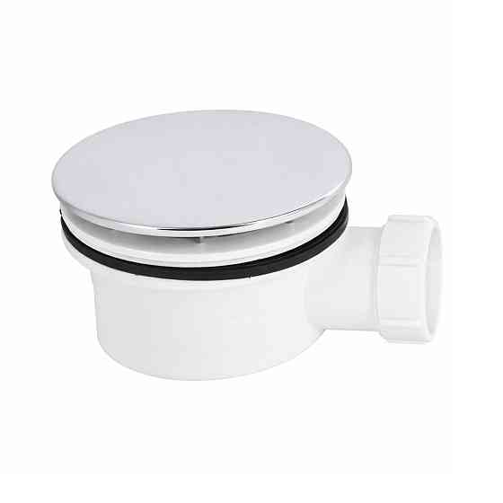 Набор Qtap душевая кабина Presto CRM1099SP5 Pear 1970x900x900 мм + поддон Tern 309912C 90x90x12 см с сифоном Киев