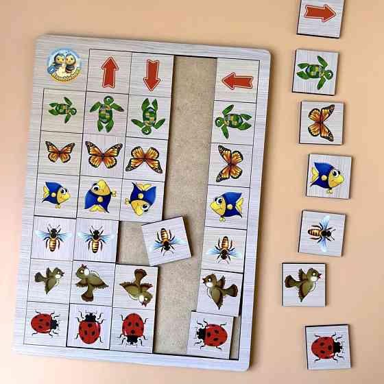 Деревянная настольная игра 