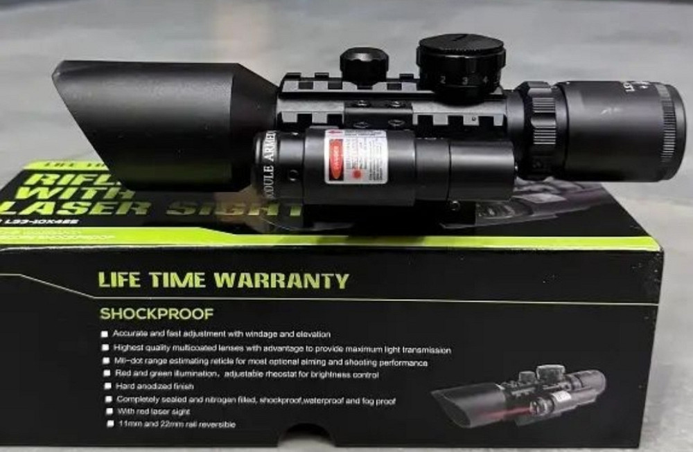 Оптичний приціл для АК усіх серій 3-10x42E з ЛЦВ. Київ - фото 6