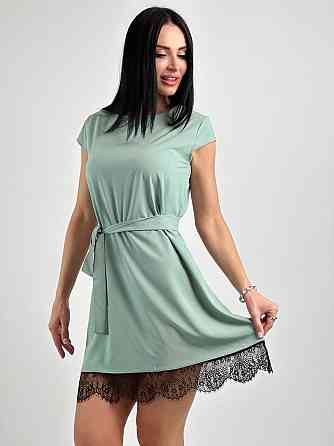 Літня елегантна сукня "Шеррі" оптом | Розпродаж моделі Оливковий, 46-48 Київ