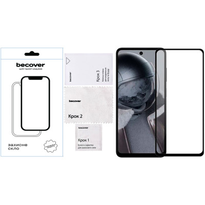 Скло захисне BeCover Poco F6 Pro Black (712585) Вінниця - фото 2