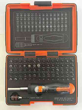 Набор насадок отверточных Industry USH: магн держатель и отвертка 1/4