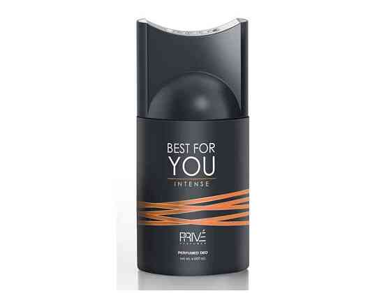 Дезодорант 250мл чол Best For You Intense ТМ Prive Parfums Київ