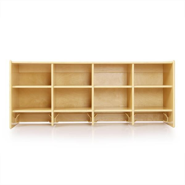 Настінна полиця University 4-секційна з вішалками (U12111) Харків - фото 3