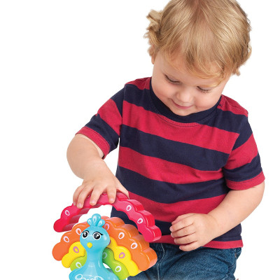 Развивающая игрушка Kiddi Smart Радужный павлинчик (4508-KS) Винница - изображение 5