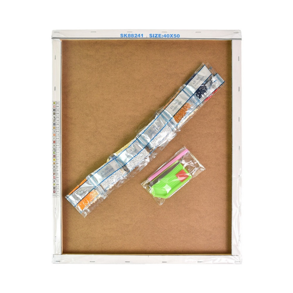 Алмазна мозаїка "Макове поле" SK86881 40х50 см Вінниця - фото 4