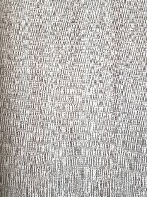 Шпалери вінілові на флізеліні Grandeco Textured vibes 0.53x10 під рогожку розмиті смуги структурні коричневі Київ - фото 2