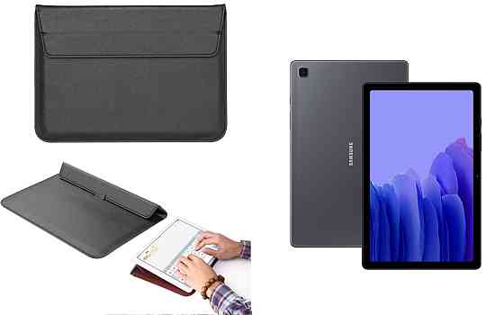 Чохол-конверт VitoCase для Samsung Galaxy Tab A7 10.4 2020 T505, з функцією підставки для планшета Чорний Київ