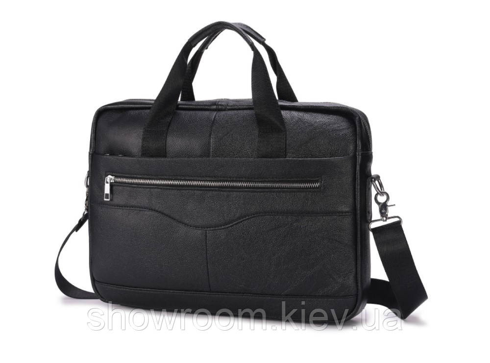 Чоловіча ділова шкіряна сумка для ноутбука Leather Collection (373) Київ - фото 1