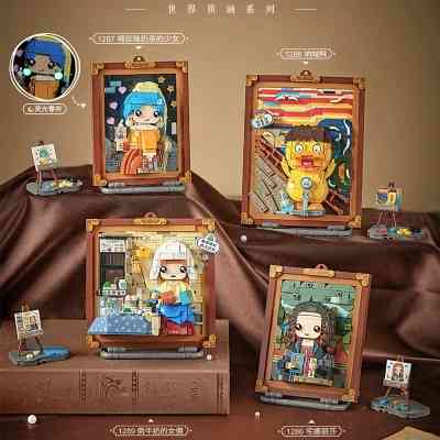 Конструктор LOZ Объемная картина Крик Мунка (1288) Винница